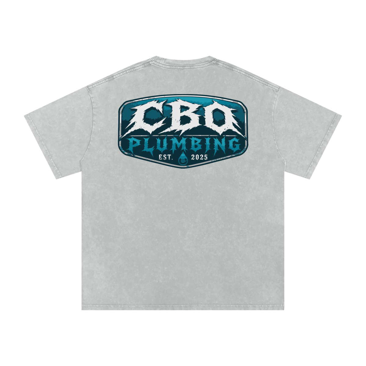 CBO Plumbing X WILLBOY Oversized Cotton T-Shirt